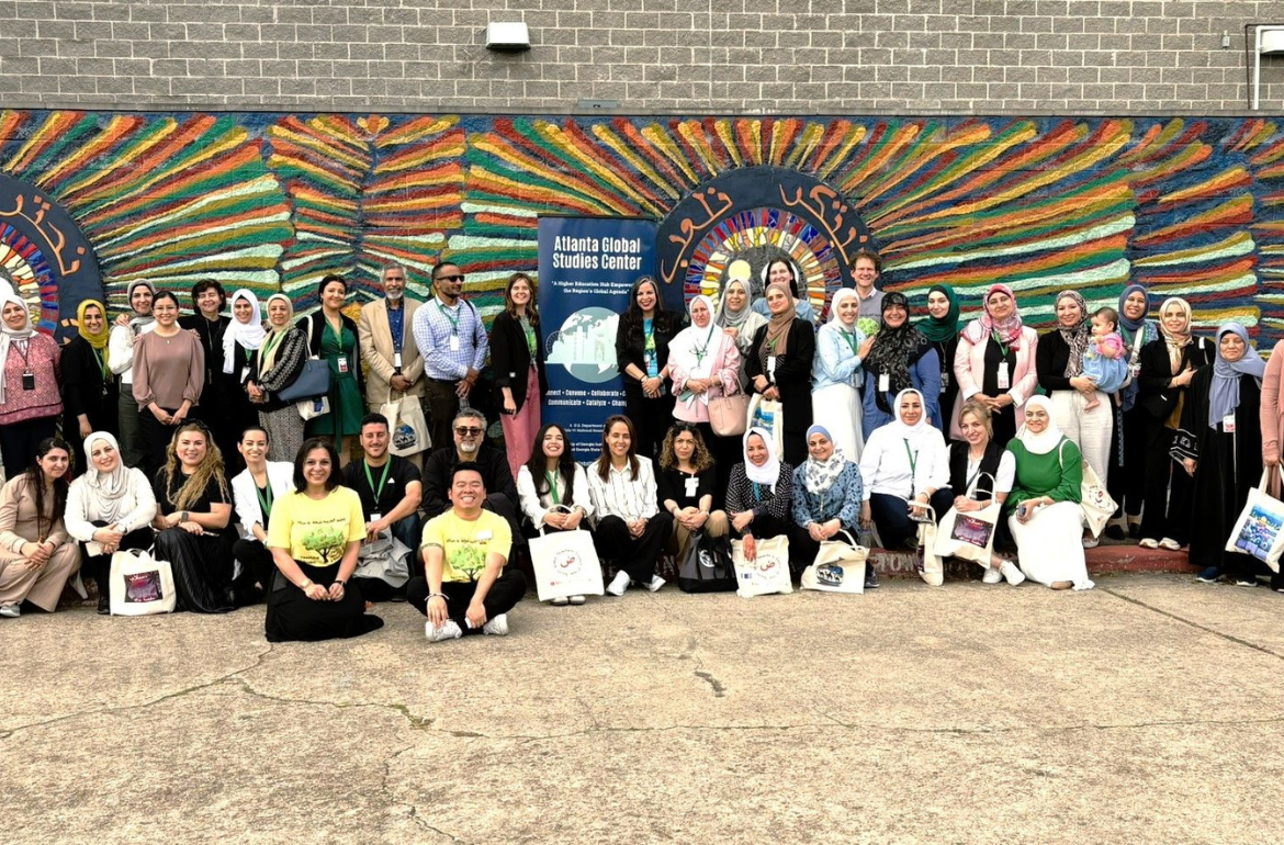 Teachers at AGSC event.