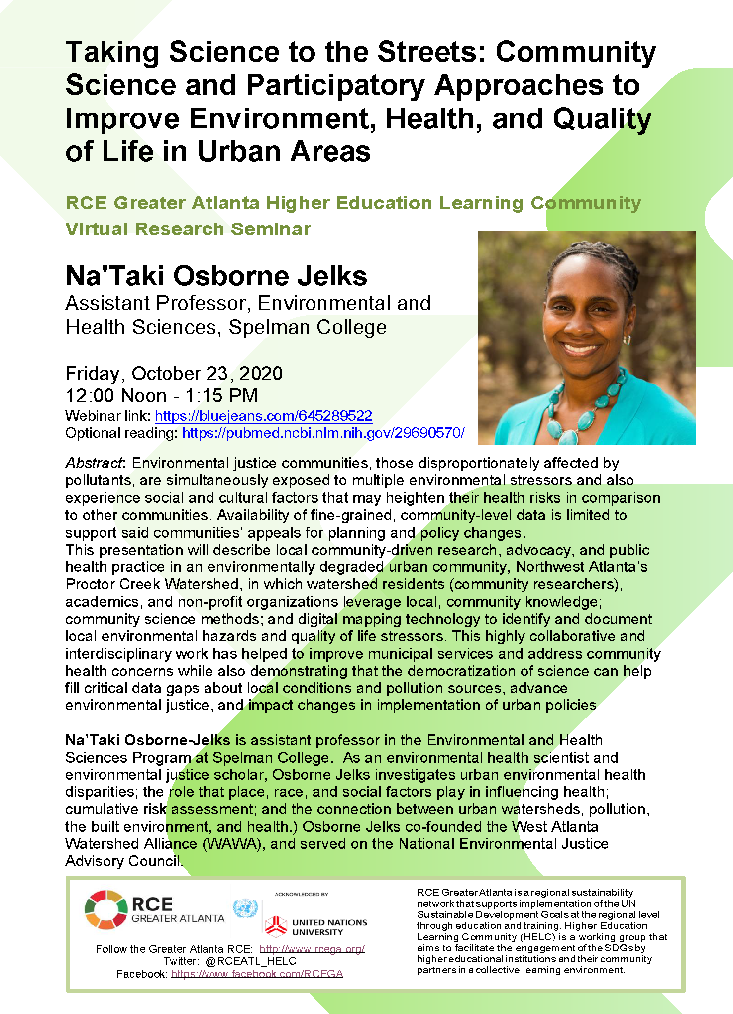 Taking Science to the Streets: Community Science and Participatory Approaches to Improve Environment, Health, and Quality of Life in Urban Areas